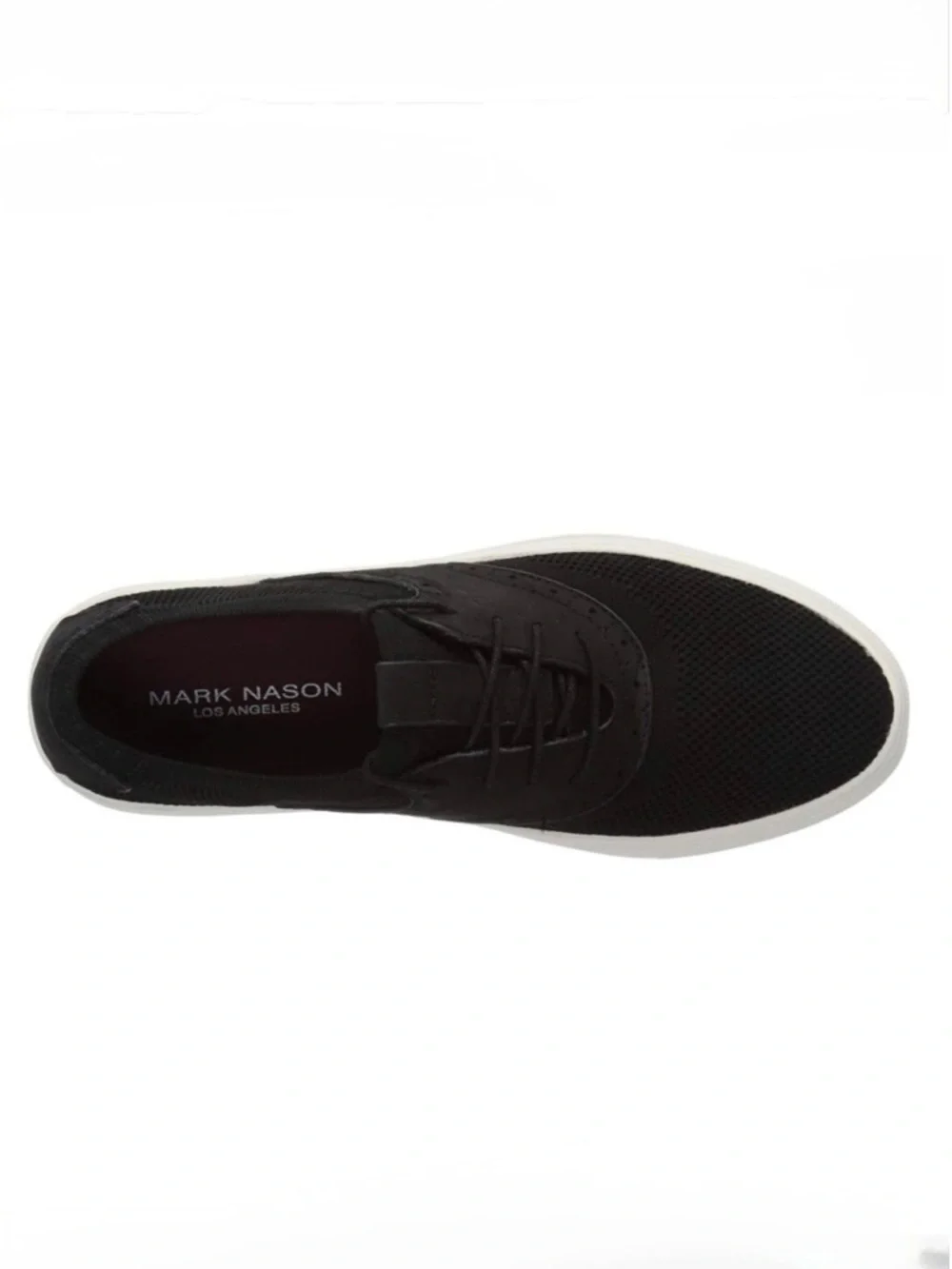 MARK NASON BLACK OXFORD SNEAKER